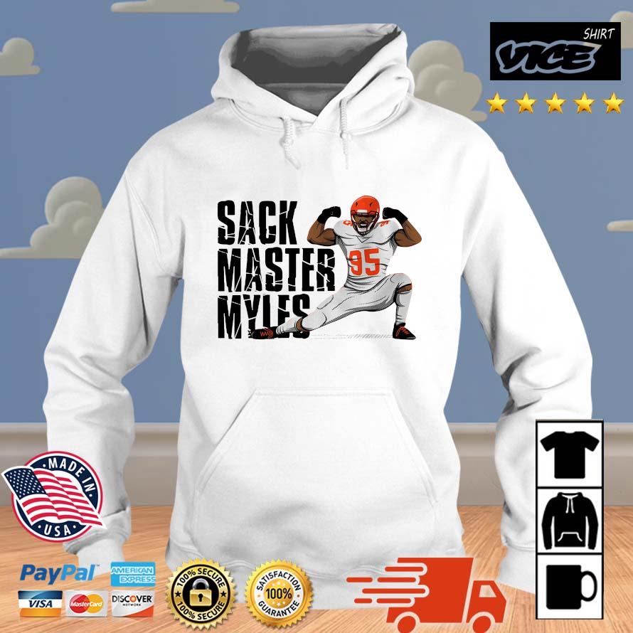 Vicetshirt - Myles Garrettack Sack Master Myles Shirt