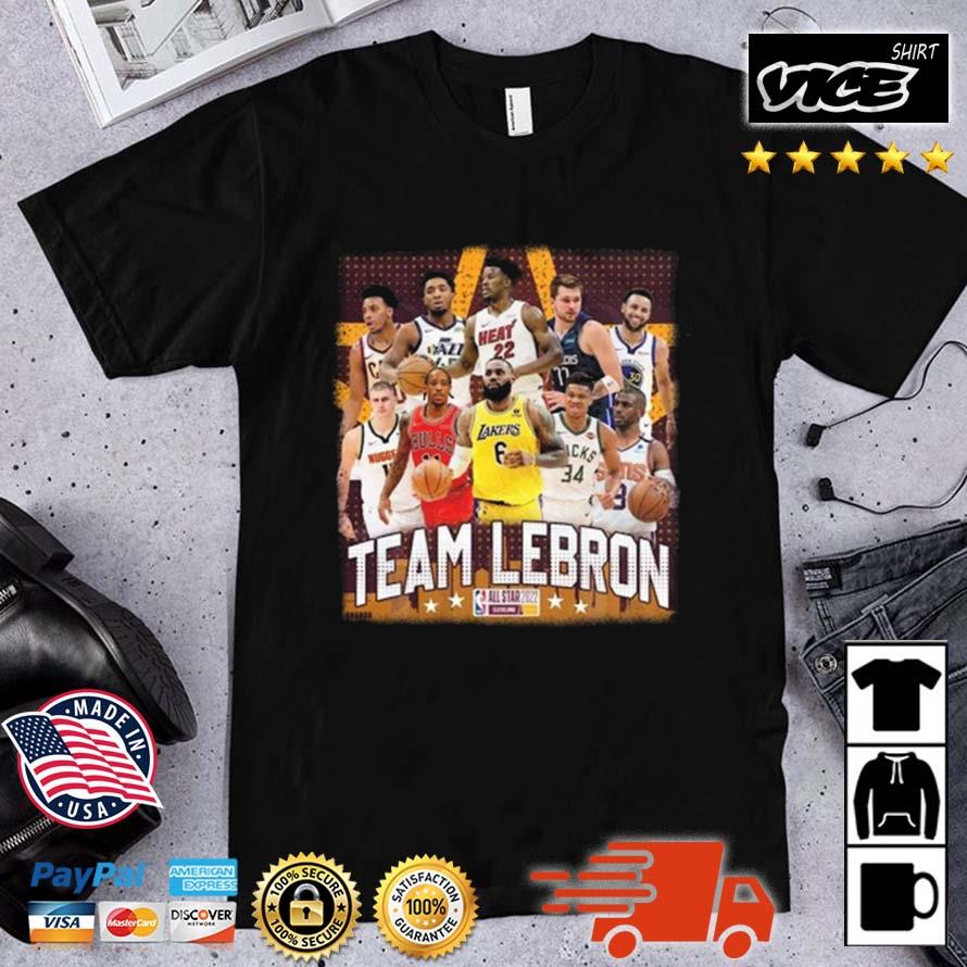 Team Lebron 2022 NBA All-star Game Shirt, hoodie, sweater, long sleeve and  tank top