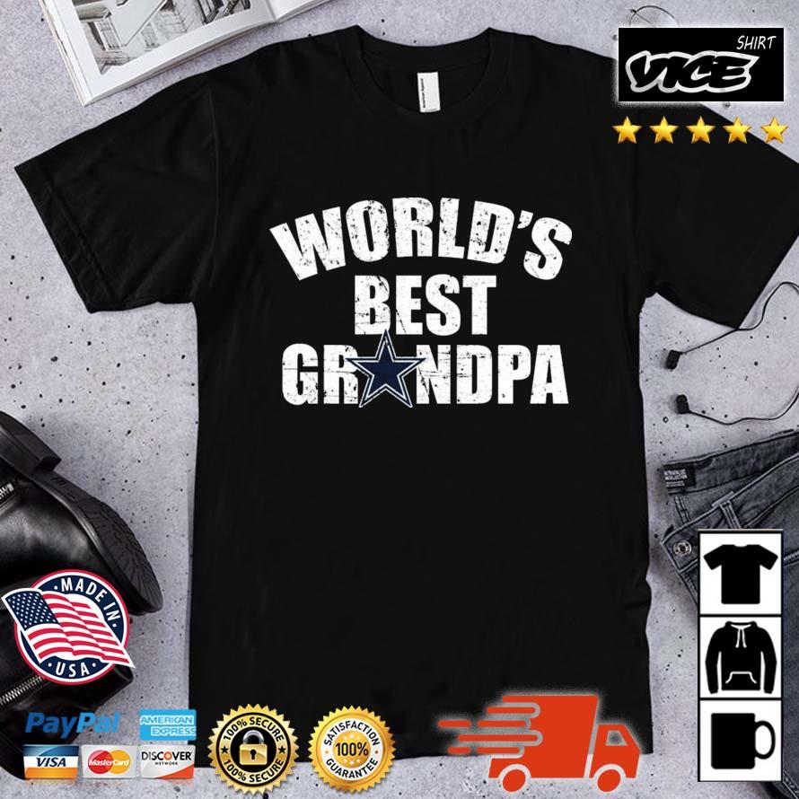 Dallas Cowboys Worlds Best Grandpa 2022 Shirt