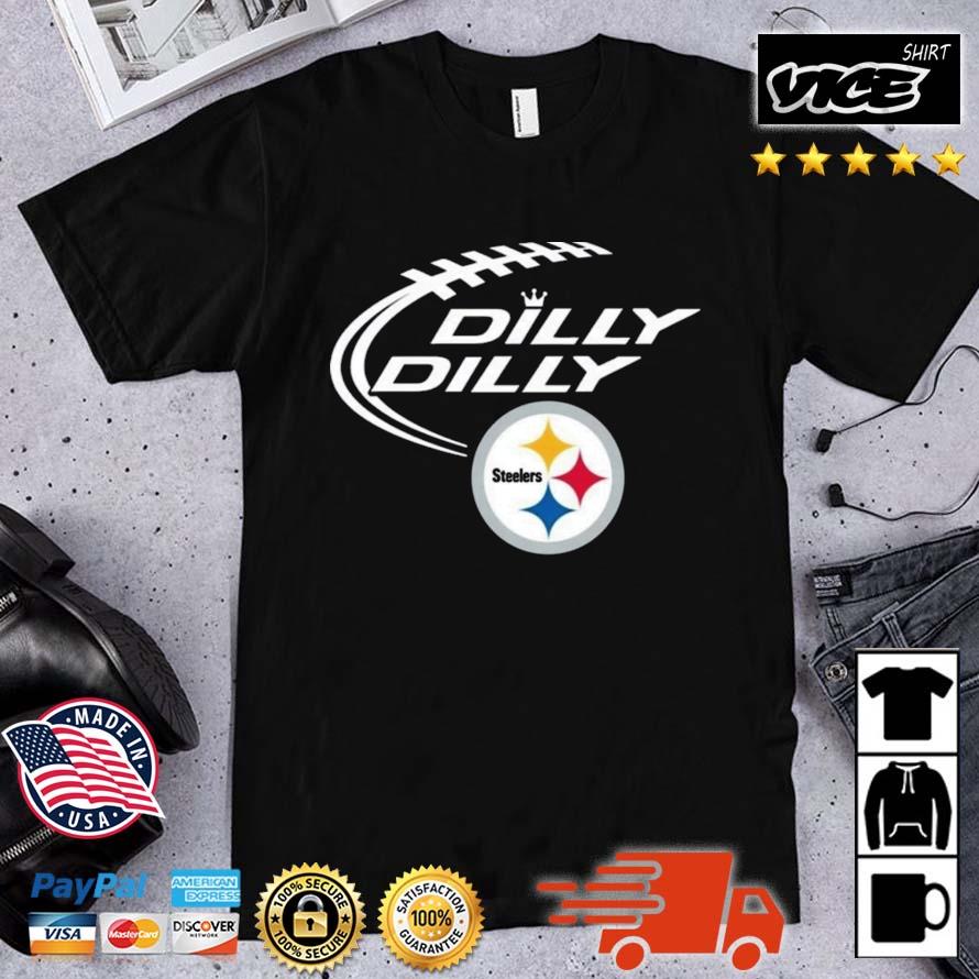 Dilly Dilly Pittsburgh Steelers Logo NFL Football Shirt