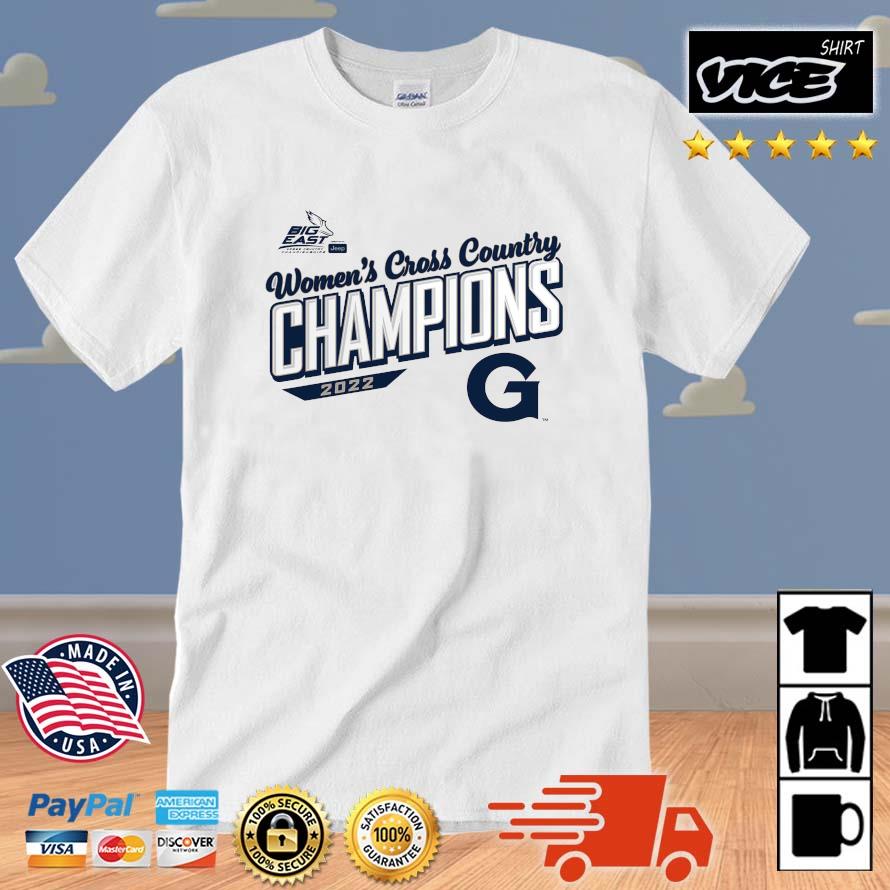 Georgetown Hoyas 2022 Big East Women's Cross Country Champions Shirt