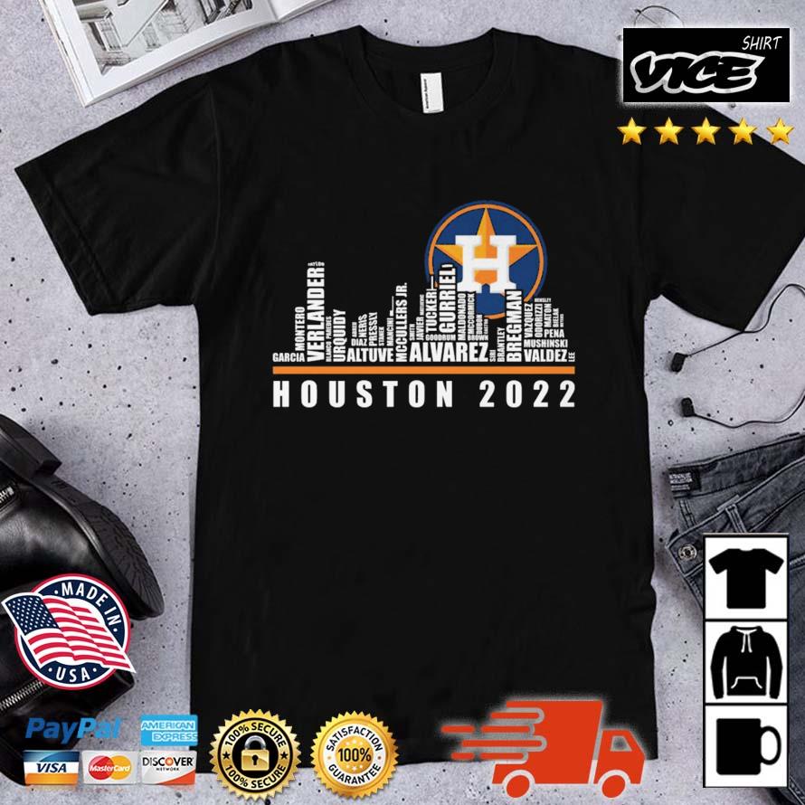 Houston 2022 Skyline Houston Astros Baseball Champions shirt, hoodie,  sweater, long sleeve and tank top