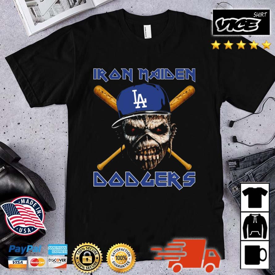 Iron Maiden Los Angeles Dodgers Baseball 2022 Shirt