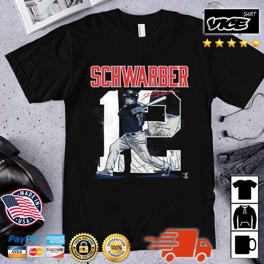 Kyle Schwarber Player Number 12 Philadelphia Phillies Signature Shirt