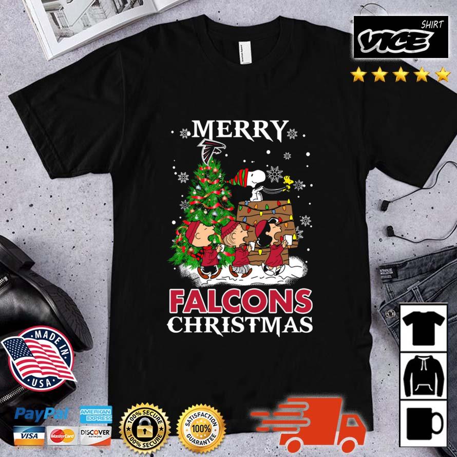 Merry Christmas Atlanta Falcons Peanuts Ugly 2022 Sweater