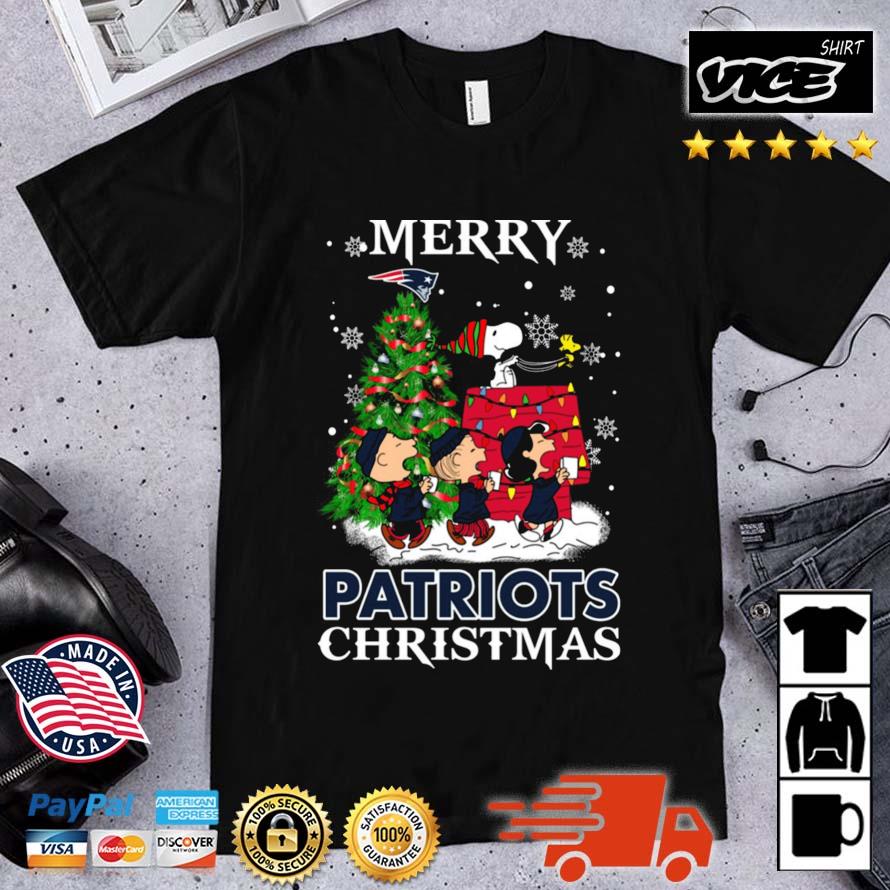 Merry Christmas New England Patriots Peanuts Ugly 2022 Sweater