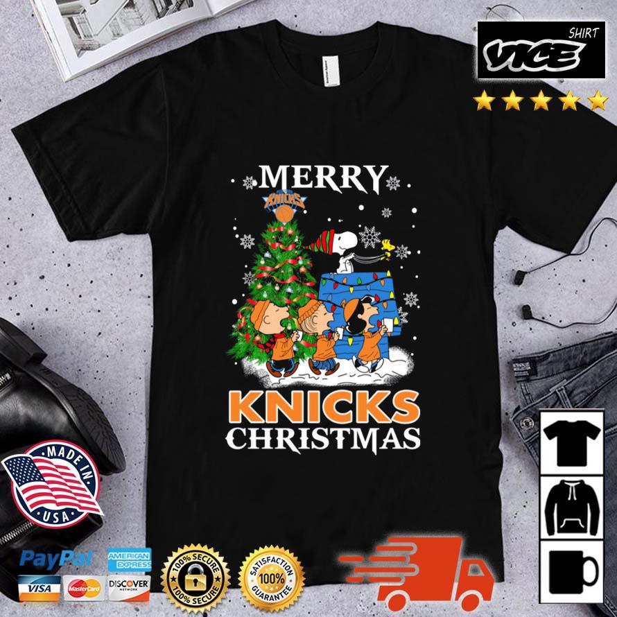 Merry Christmas New York Knicks Peanuts Ugly 2022 Sweater