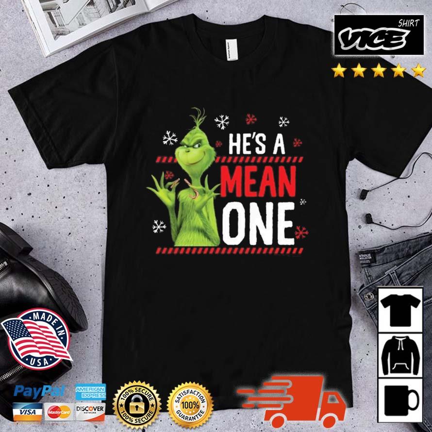 The Grinch Me Being Jolly He's A Mean One Christmas 2022 Shirt