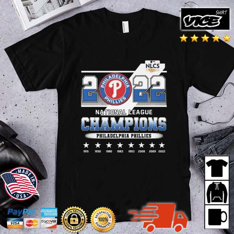 The Phillies NLCS 2022 National League Champions shirt