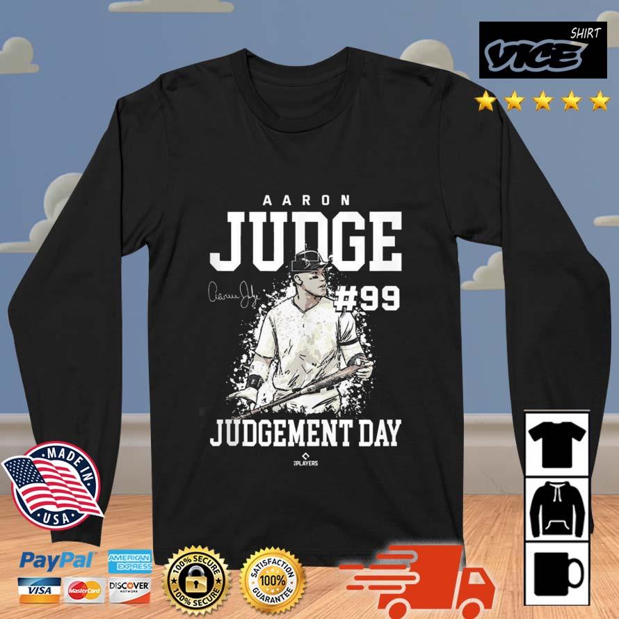 Aaron Judge Judgement Day New York MLB Baseball Player Aaron Judge Signature Shirt