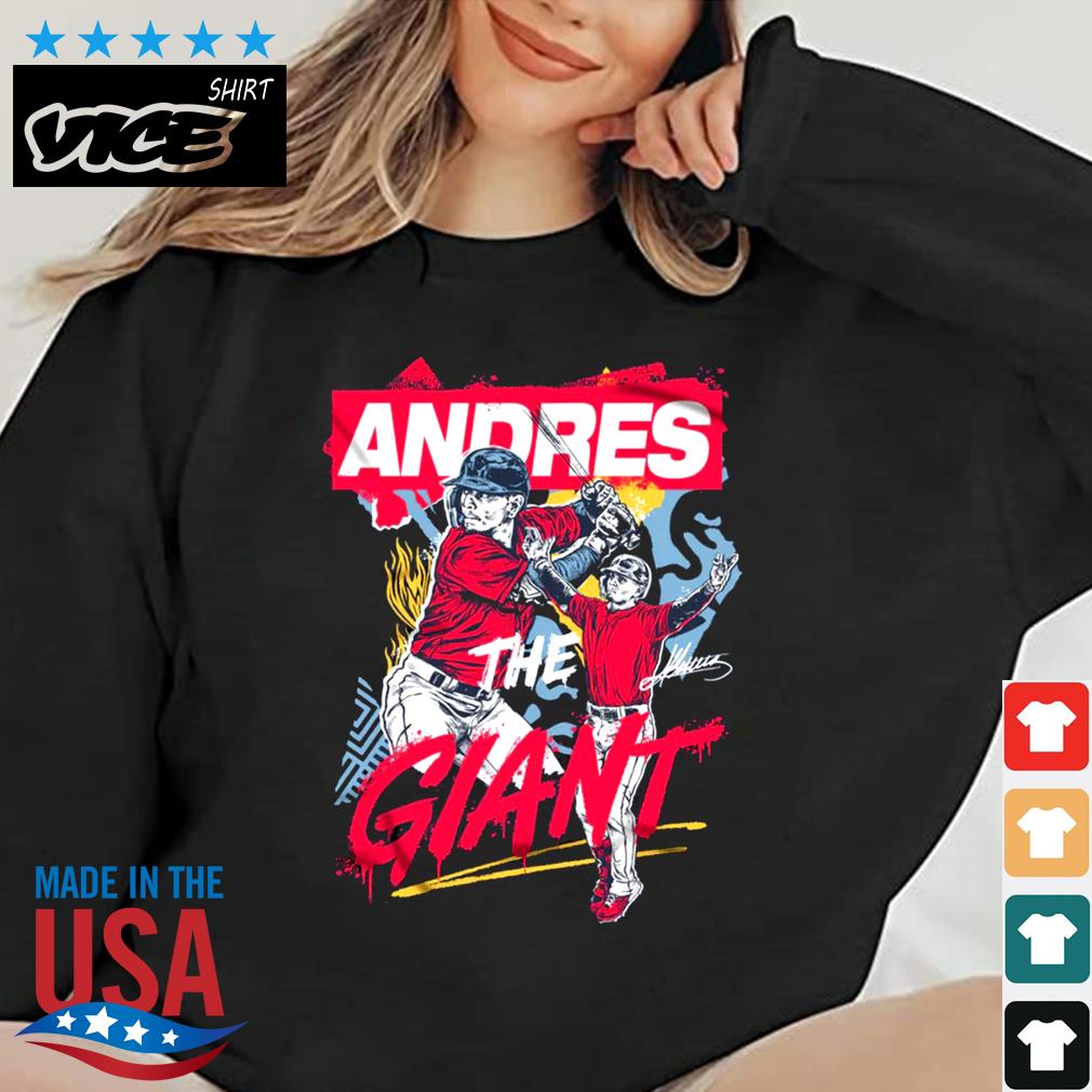 Andres Gimenez Andres The Giant Signatures 2022 Shirt