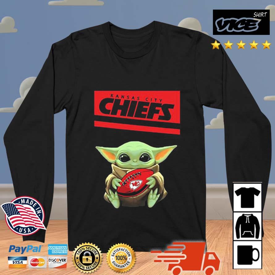 Baby Yoda Hug Kansas City Chiefs 2022 Shirt