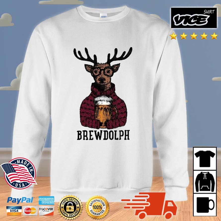 Brewdolph Reindeer Beer Christmas 2022 Sweater
