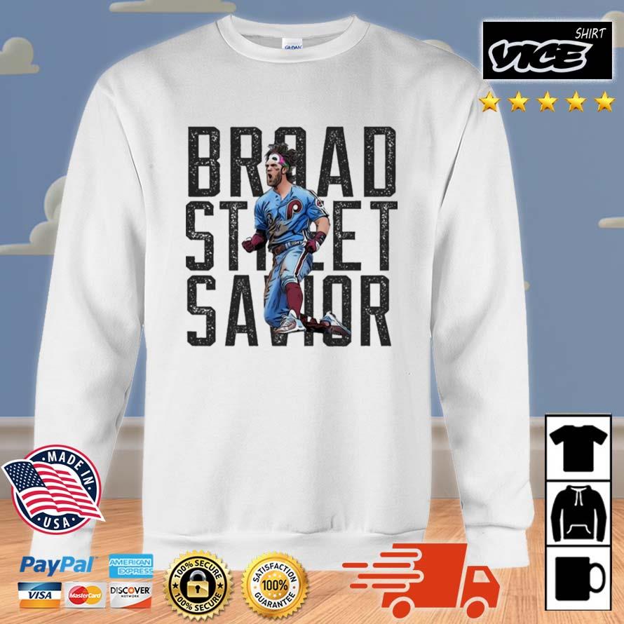 Broad Street Savior Bryce Harper Phillies 2022 Shirt