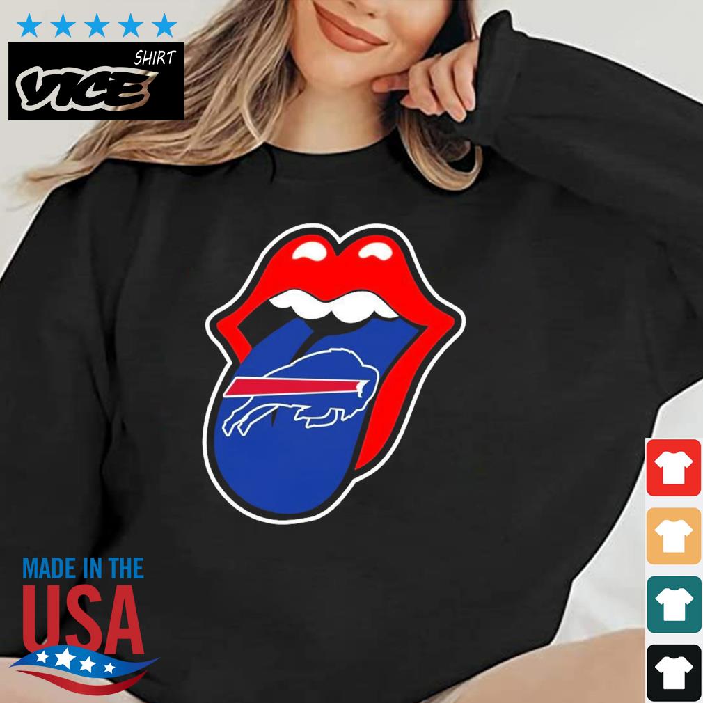 Buffalo Bills The Rolling Stones Logo Shirt
