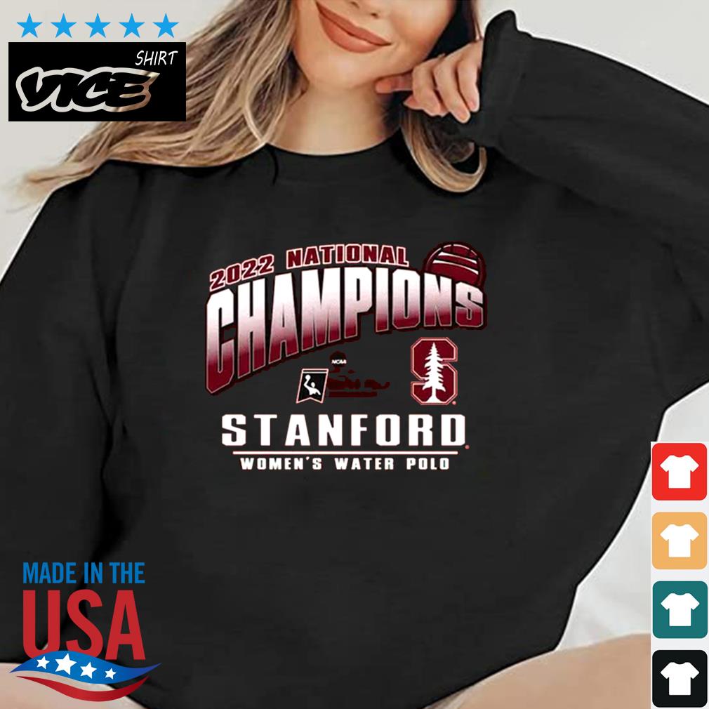 Cardinal Stanford Cardinal 2022 NCAA Women's Water Polo National Champions Shirt