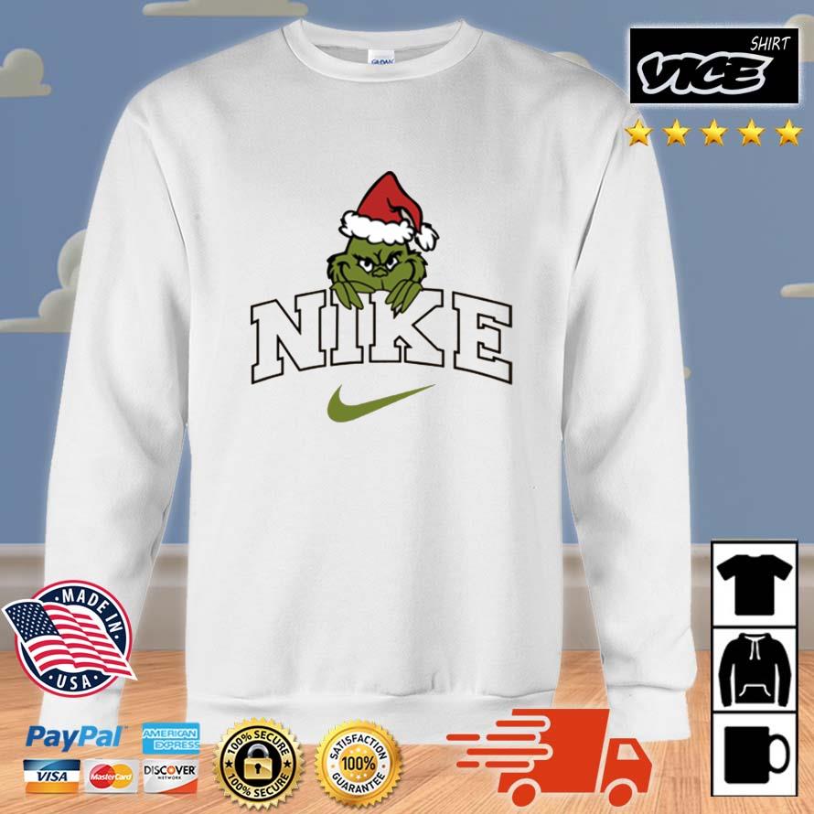 Cheap Merry Christmas Nike Logo The Grinch 2022 Sweater
