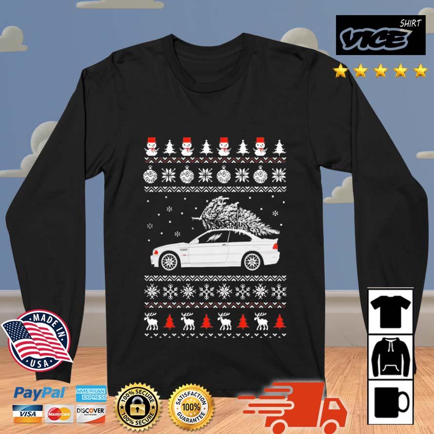 Convertible BMW M3 Ugly Merry Christmas Tree 2022 Sweater