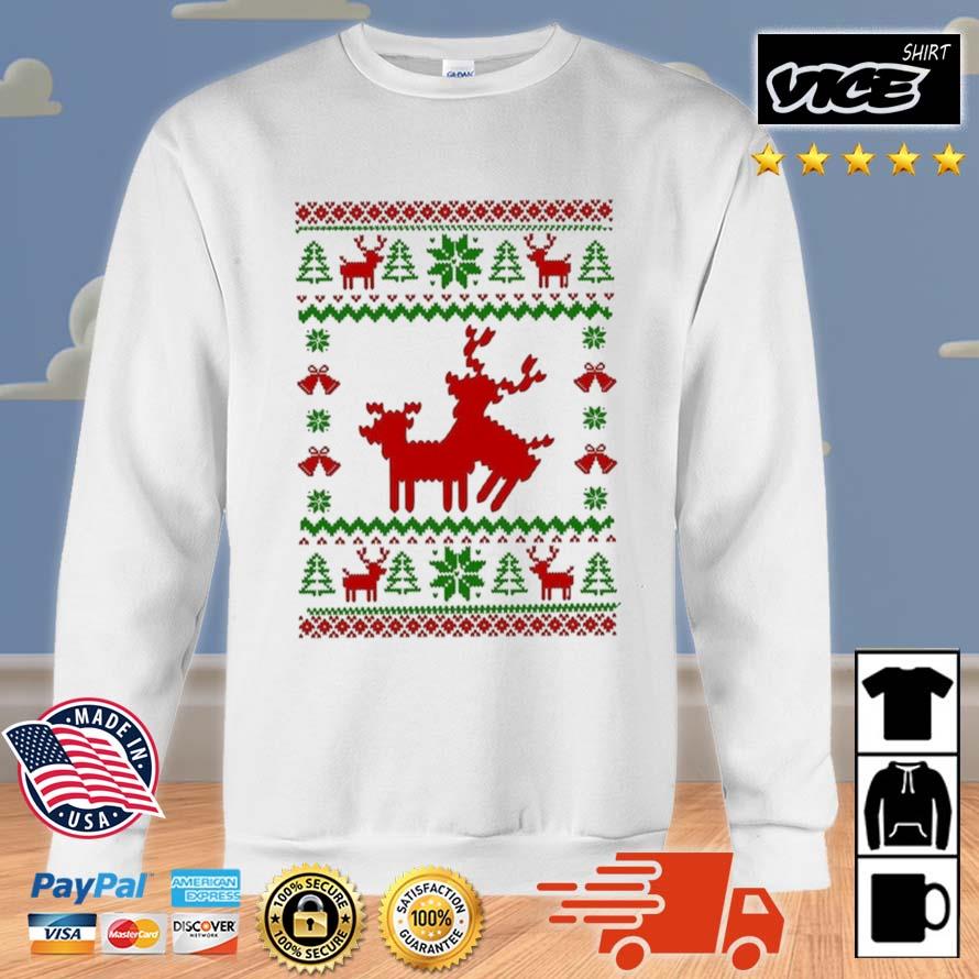 Funny Reindeer Ugly Christmas 2022 Sweater