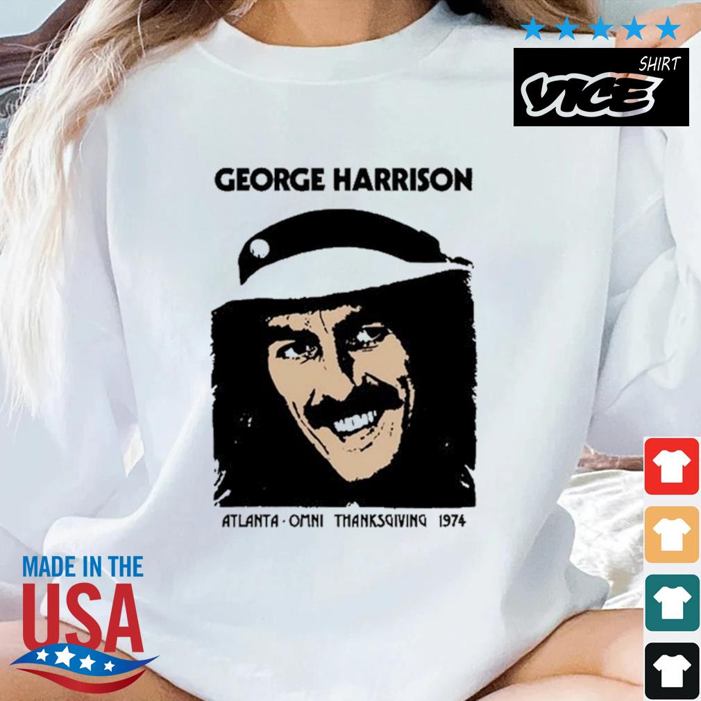 George Harrison Vintage 1974 Thanksgiving Shirt