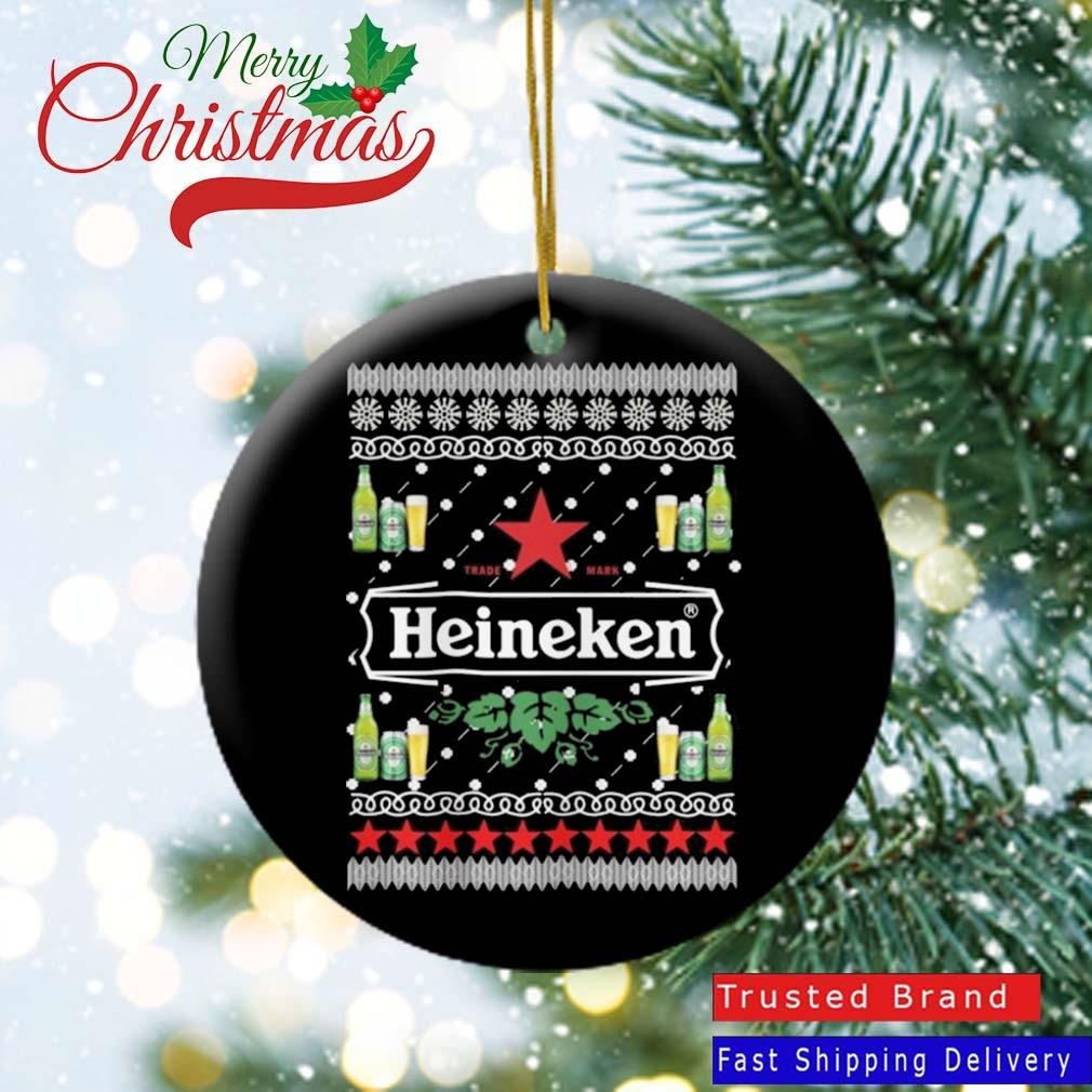 Heineken Beer Ugly Christmas 2022 Ornament