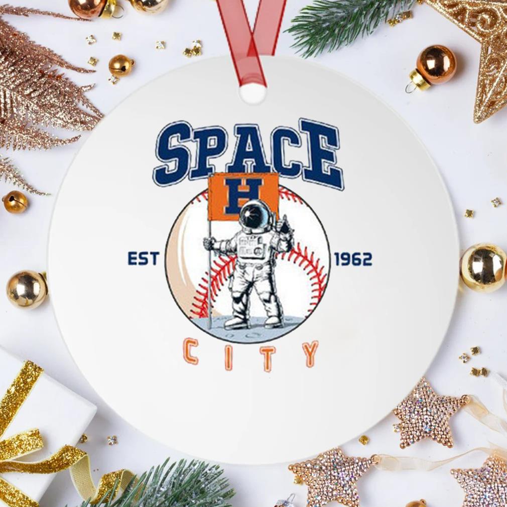 Houston Astros 2022 Space City Trendy Tee Tops Ornament