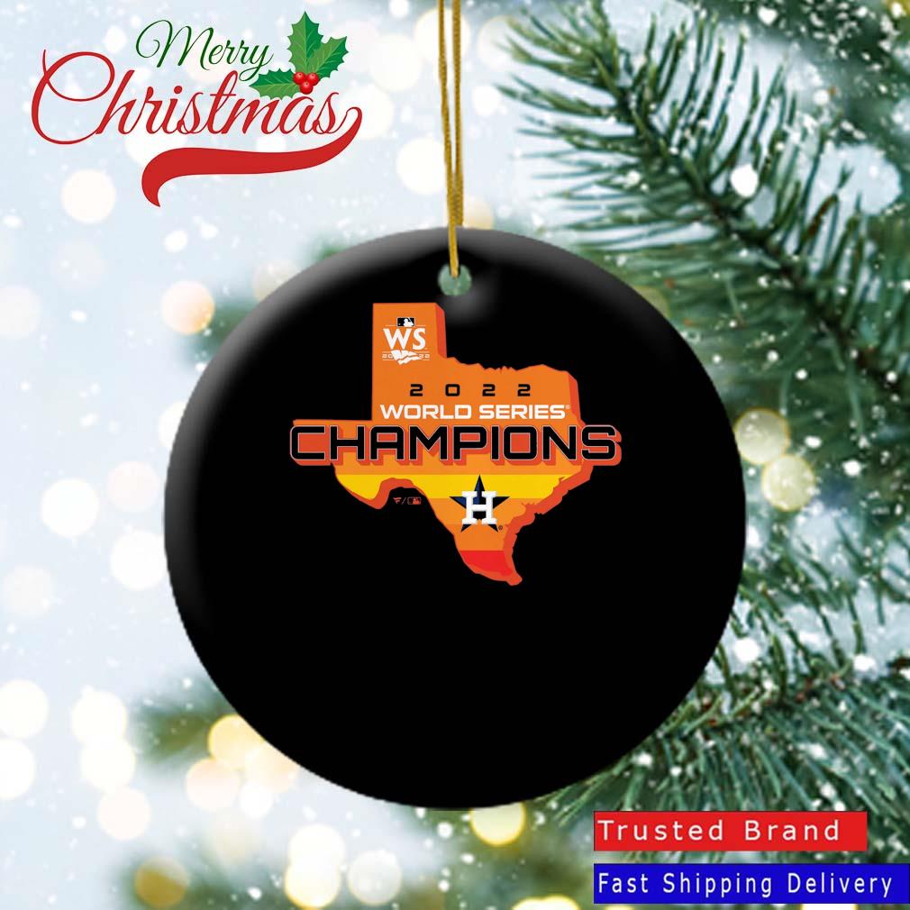 Houston Astros 2022 World Series Champions Stealing Home Ornament