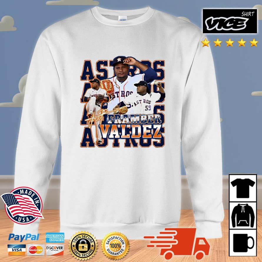 Houston Astros Baseball 2022 Framber Valdez Signature Shirt