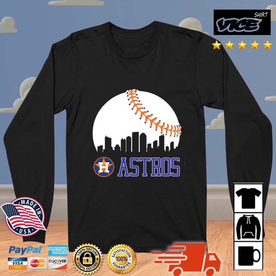 Houston Astros Baseball Skyline Vintage Astros World Series 2022 T-Shirt