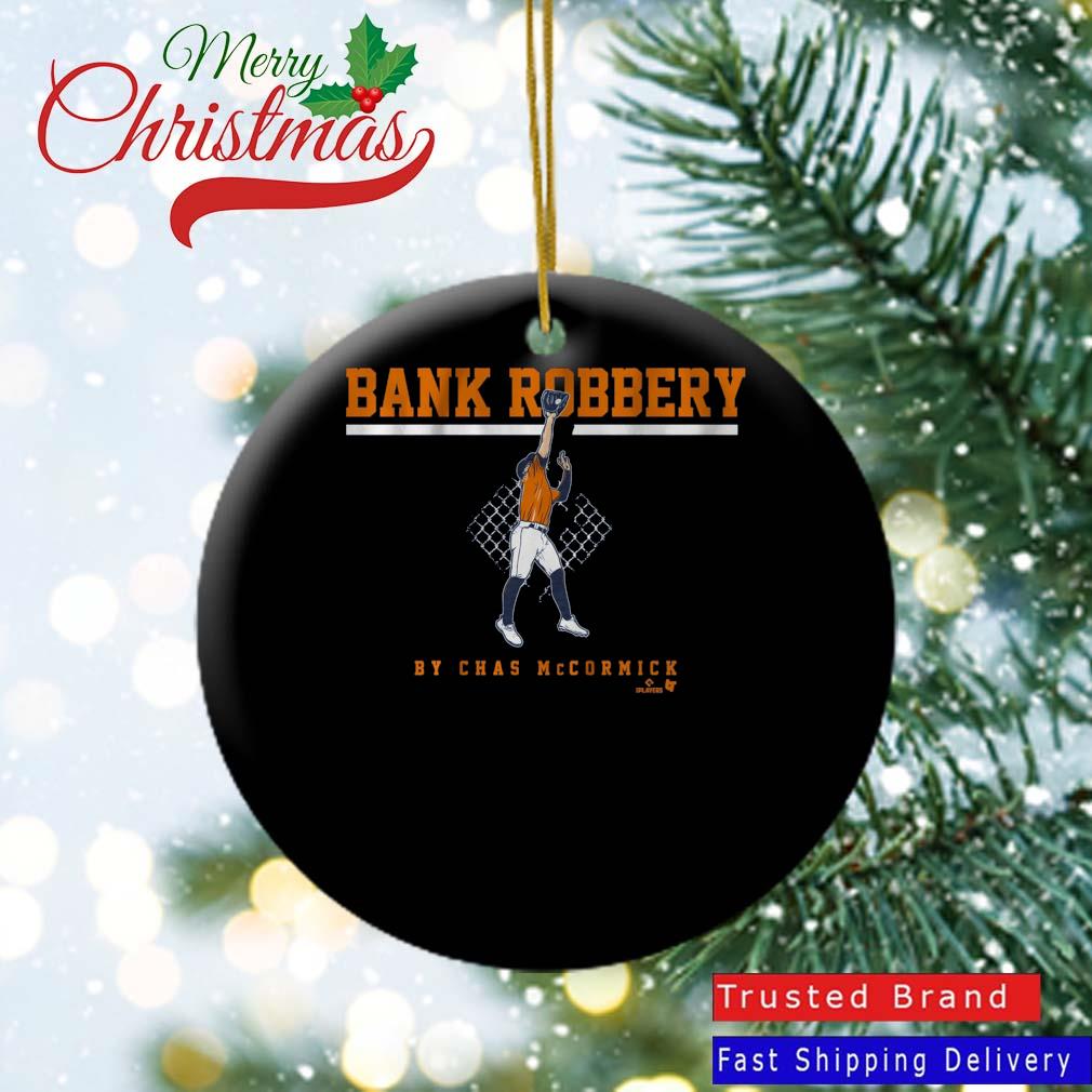 Houston Astros Chas Mccormick The Bank Robbery Ornament