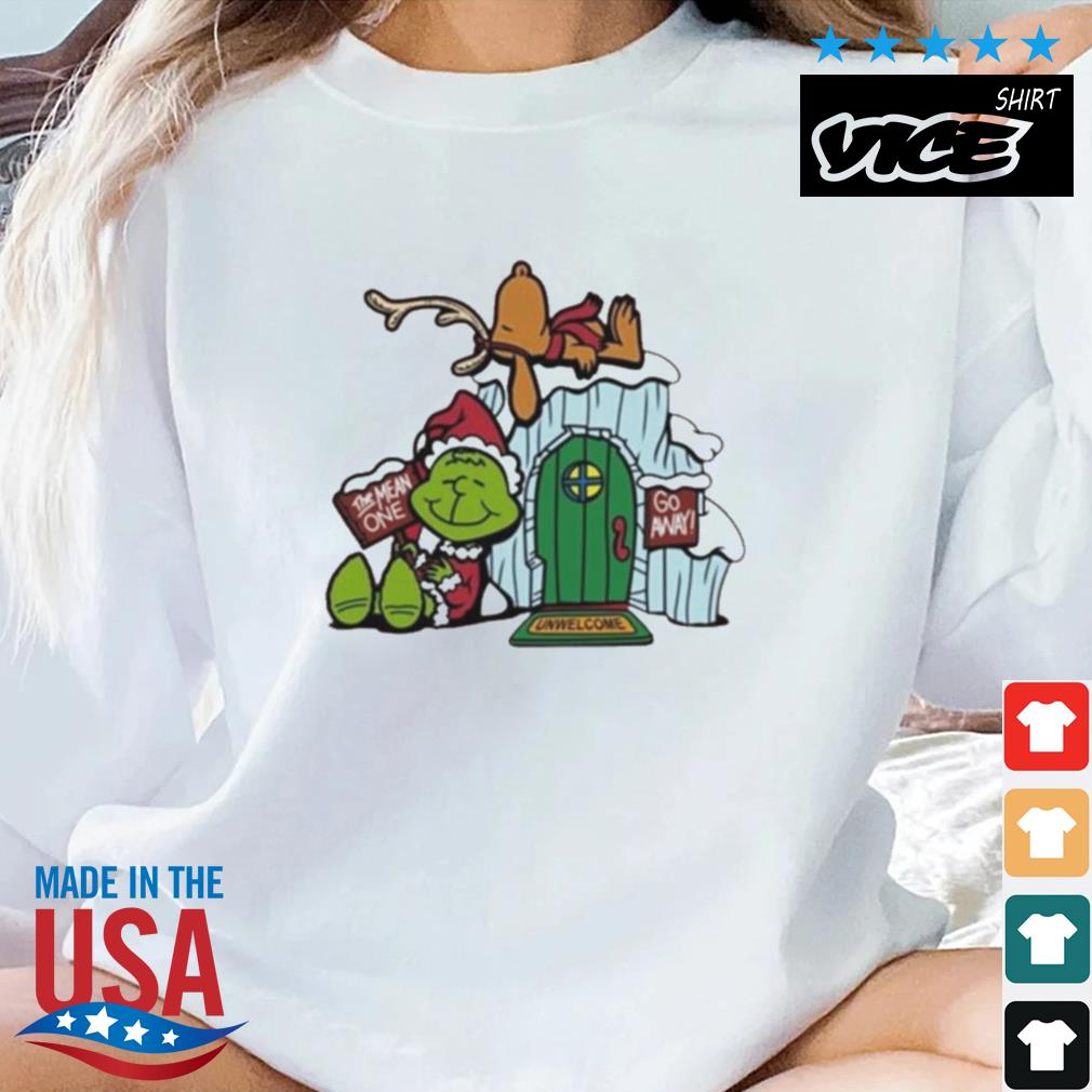 How Grinch Stole Christmas Charlie Brown Snoopy Sweater