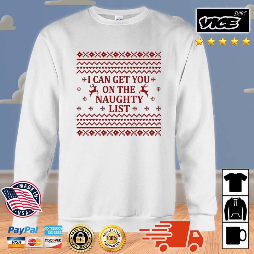 I Can Get You On The Naughty List Ugly Christmas 2022 Sweater