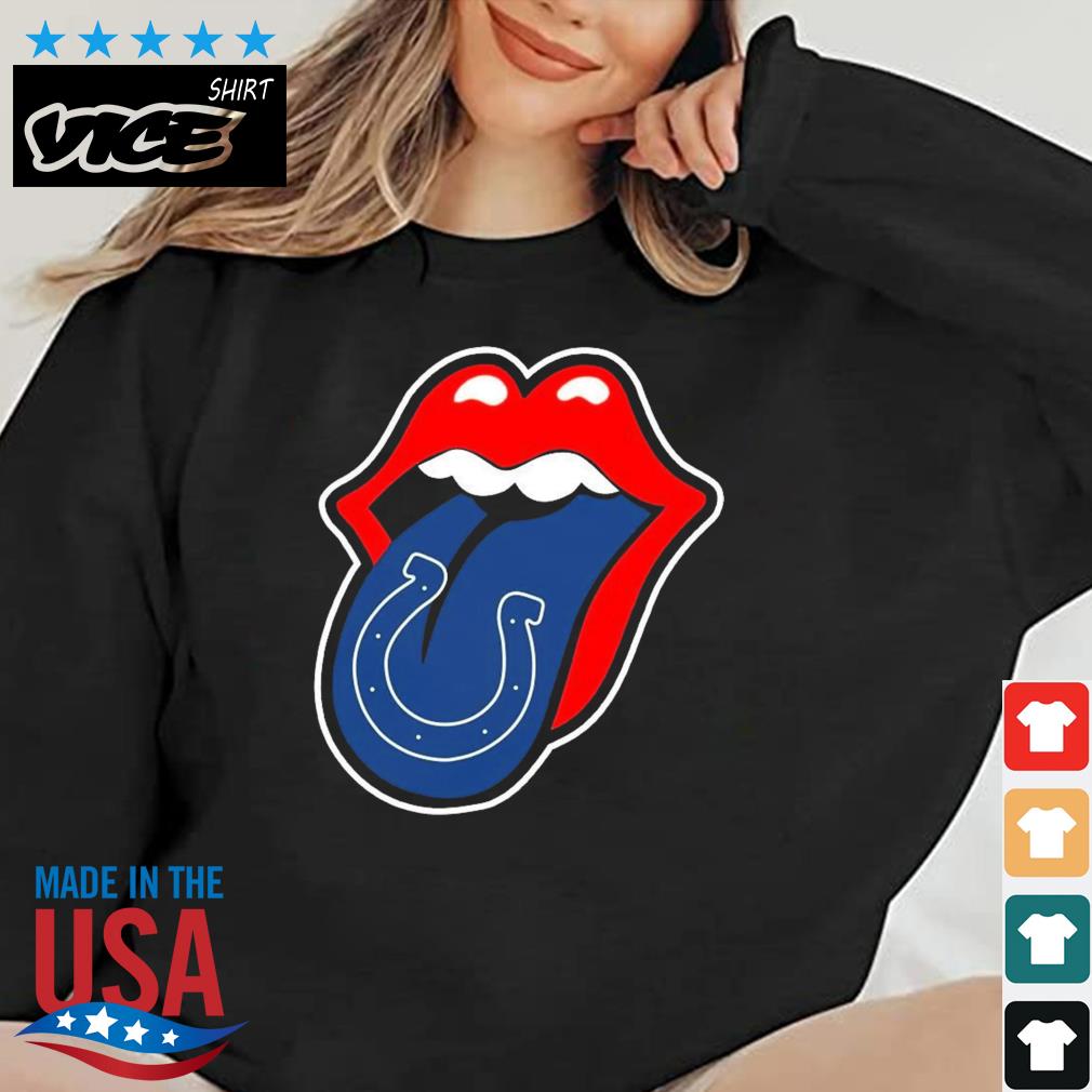 Indianapolis Colts The Rolling Stones Logo Shirt