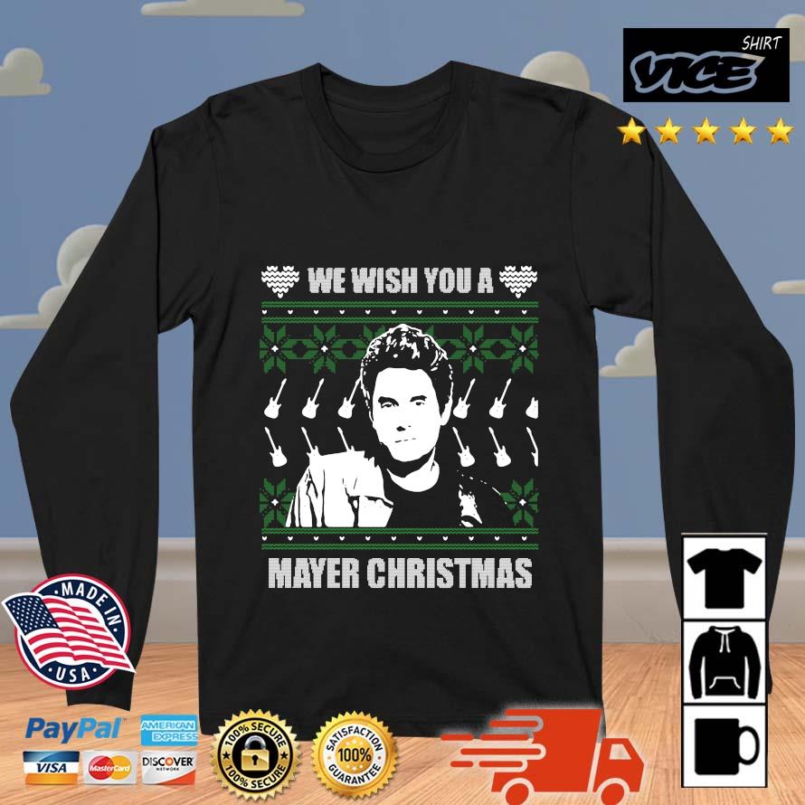 John Mayer we wish you a Mayer Christmas Ugly 2022 sweater