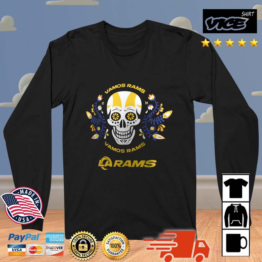 Los Angeles Vamos Rams Día De Los Muertos Shirt