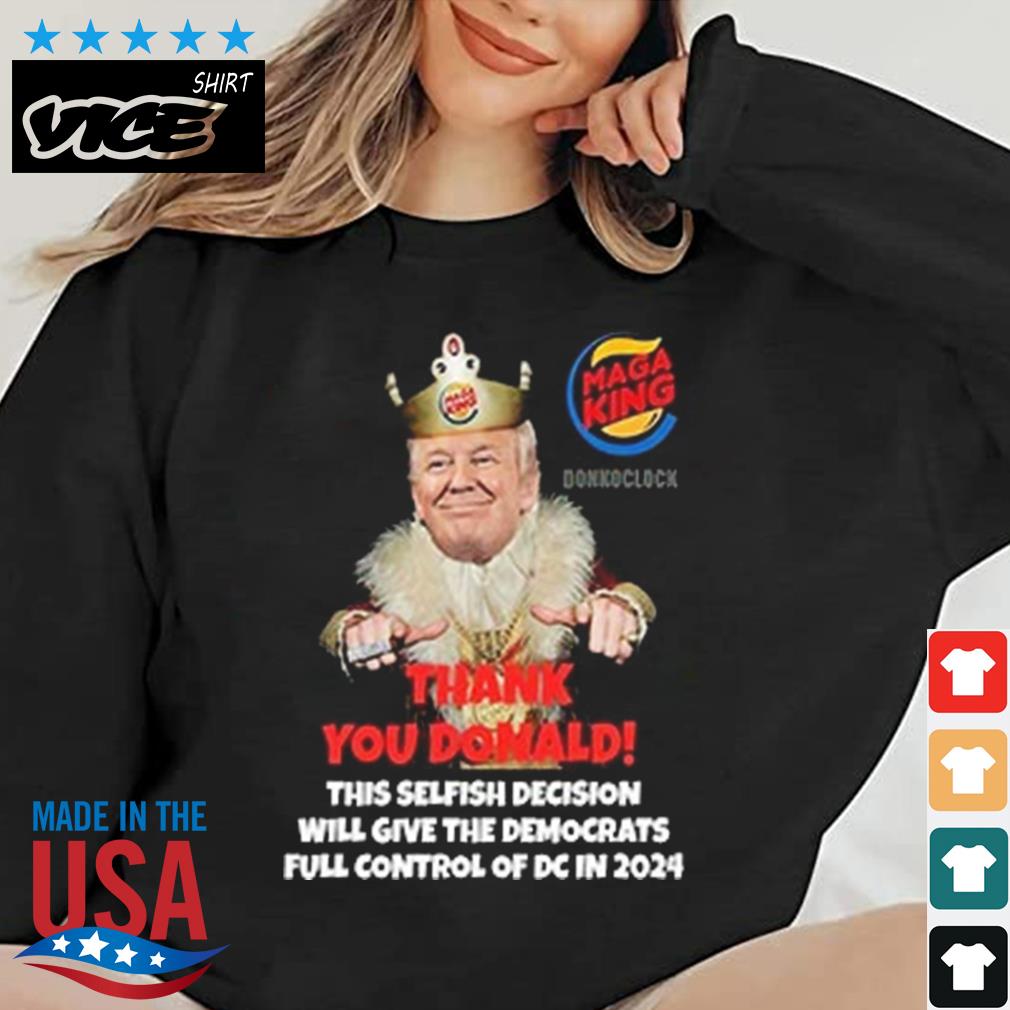 Maga King Maga Trump 2024 Trump Announcement Trumpty Dumpty Essential Shirt