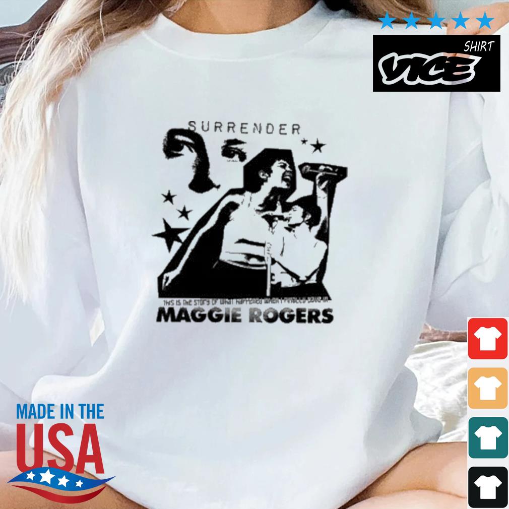 Maggie Rogers Surrender Stage Shirt