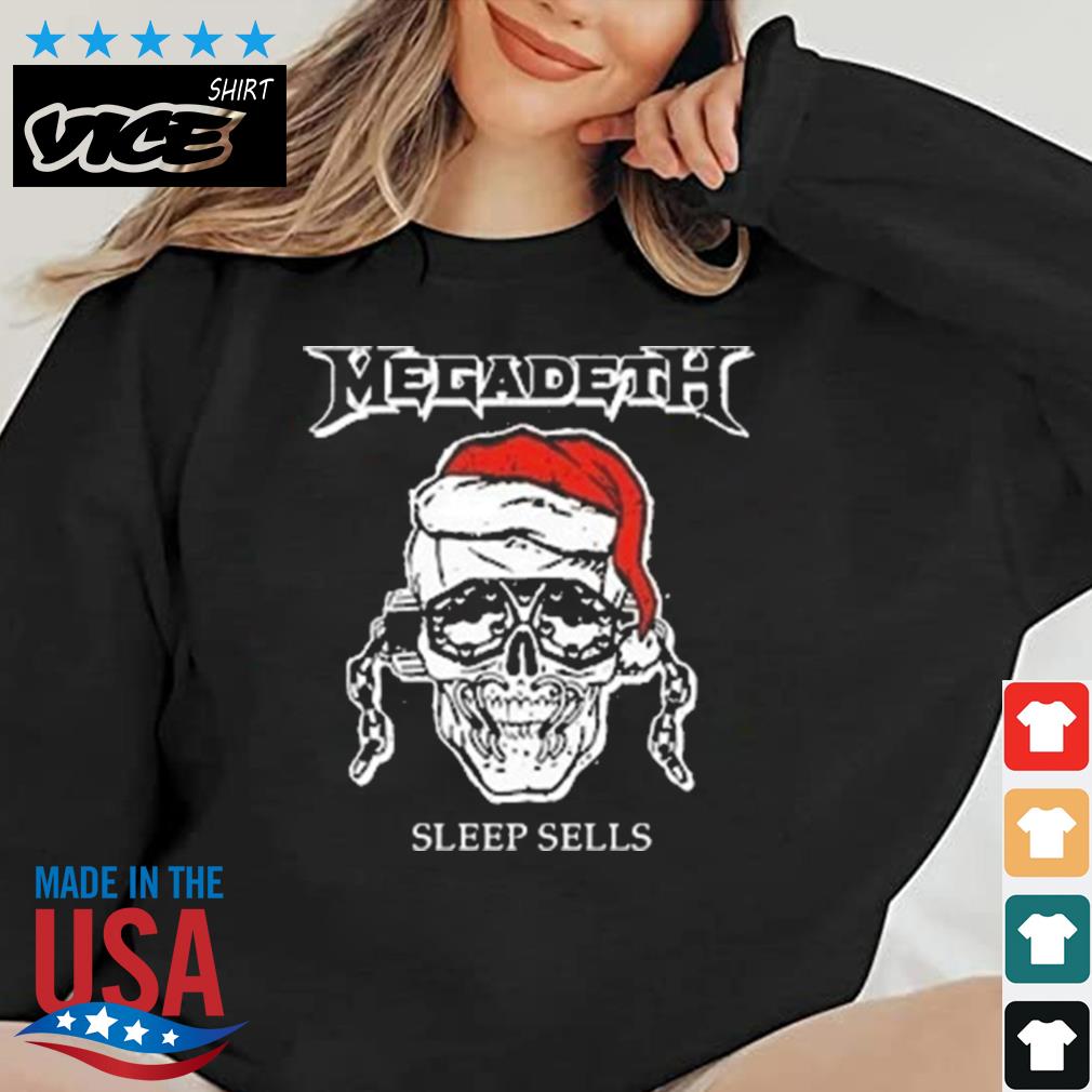 Megadeth Sleep Sells Holiday Shirt