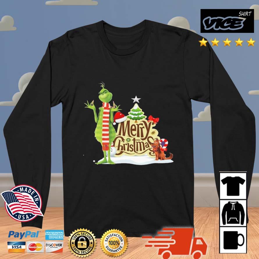 Merry Christmas Grinch And Dog Christmas 2022 Sweater