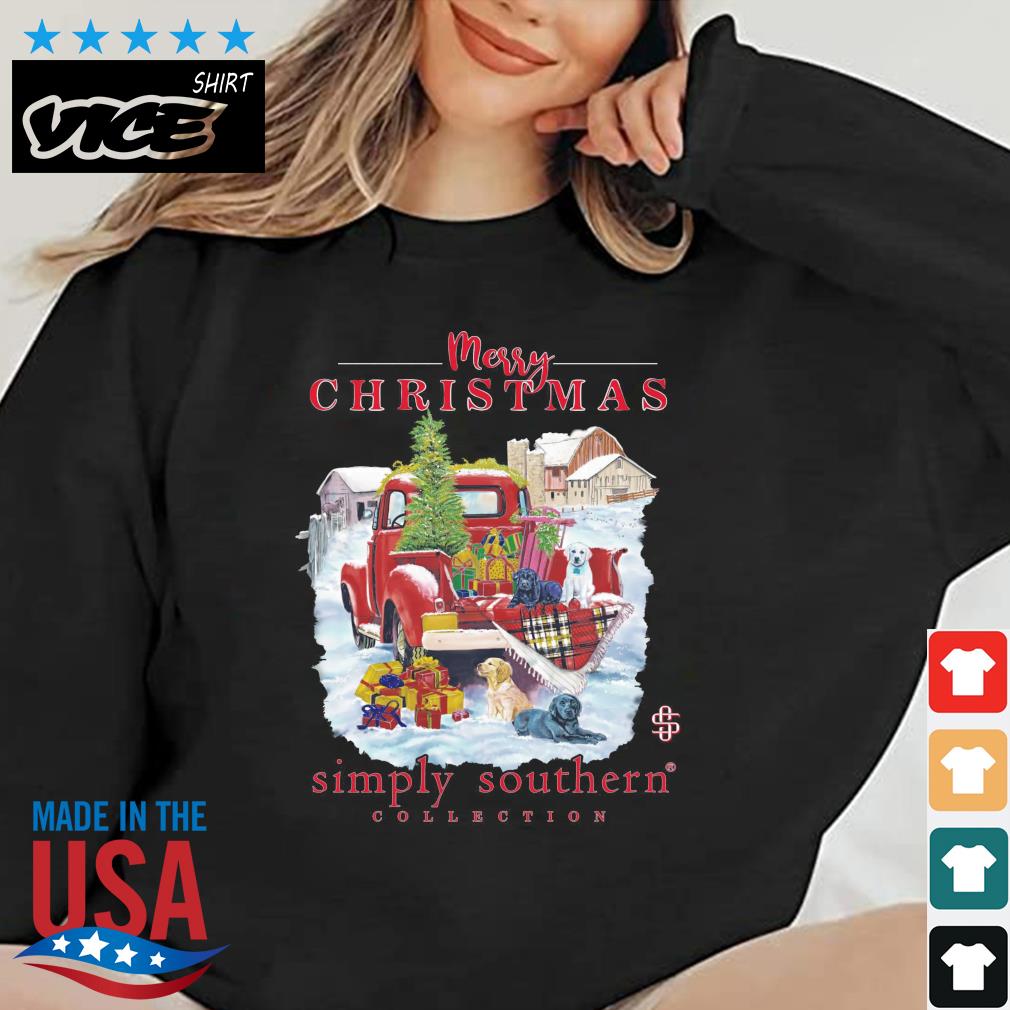 Merry Christmas Simply Southern Collection Sweater