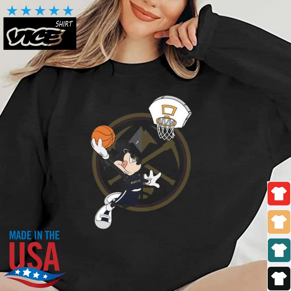 Mickey Mouse Basketball Denver Nuggets shirt