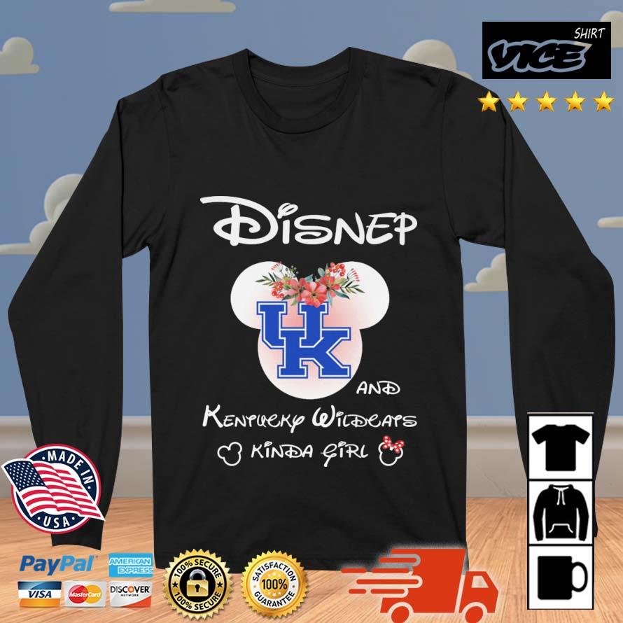 Mickey Mouse Disney And Kentucky Wildcats Kinda Girl shirt