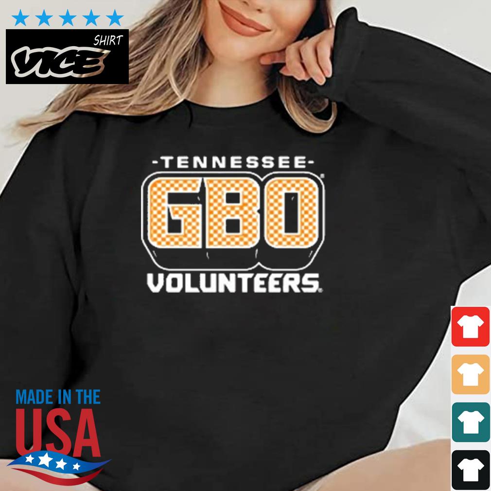 NCAA 2022 Tennessee Orange Tennessee Volunteers Team GBO Shirt