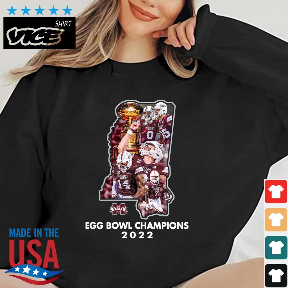 Official Mississippi State Bulldogs Egg Bowl Champions 2022 Shirt