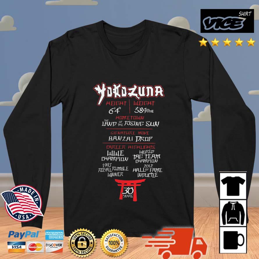 Oficial Yokozuna 30 Years 2022 Shirt
