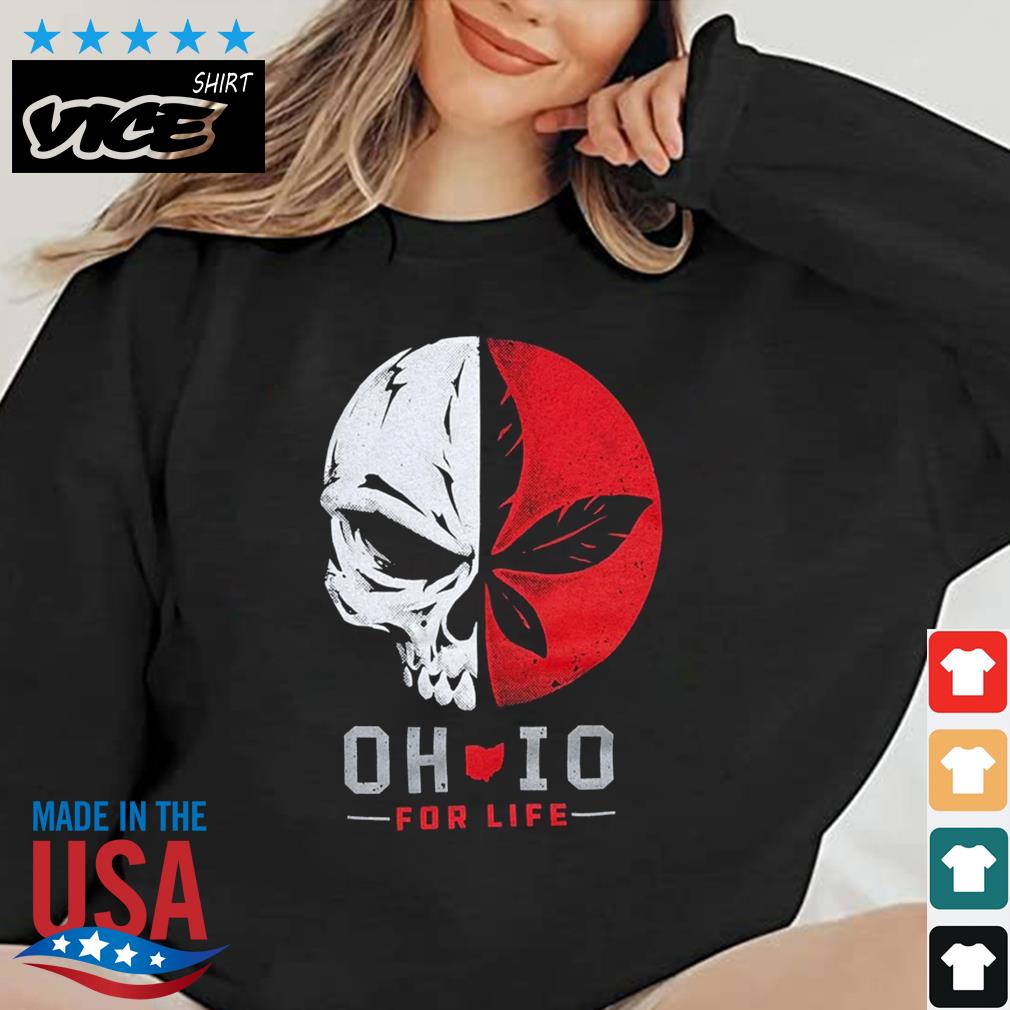 Ohio Skull For Life 2022 Shirt