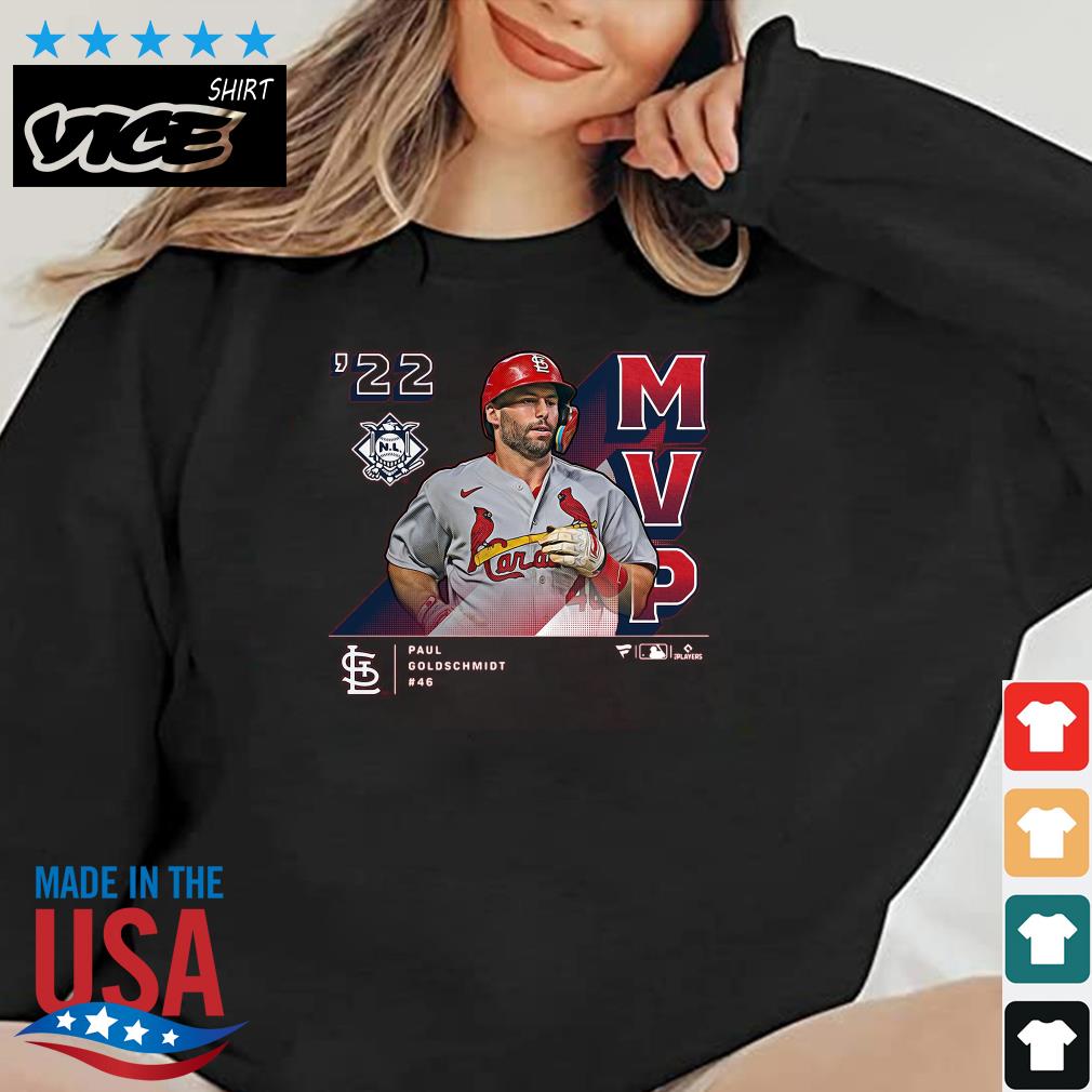 Paul Goldschmidt St. Louis Cardinals 2022 NL MVP Shirt