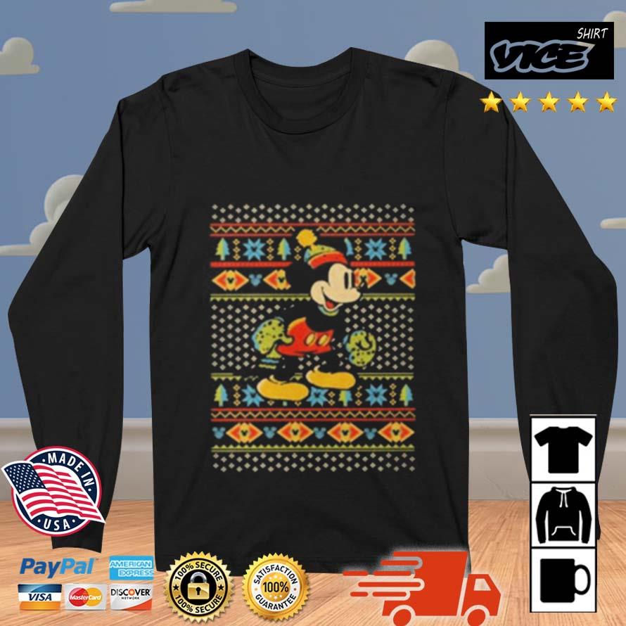 Retro Mickey Mouse Ugly Christmas 2022 Shirt