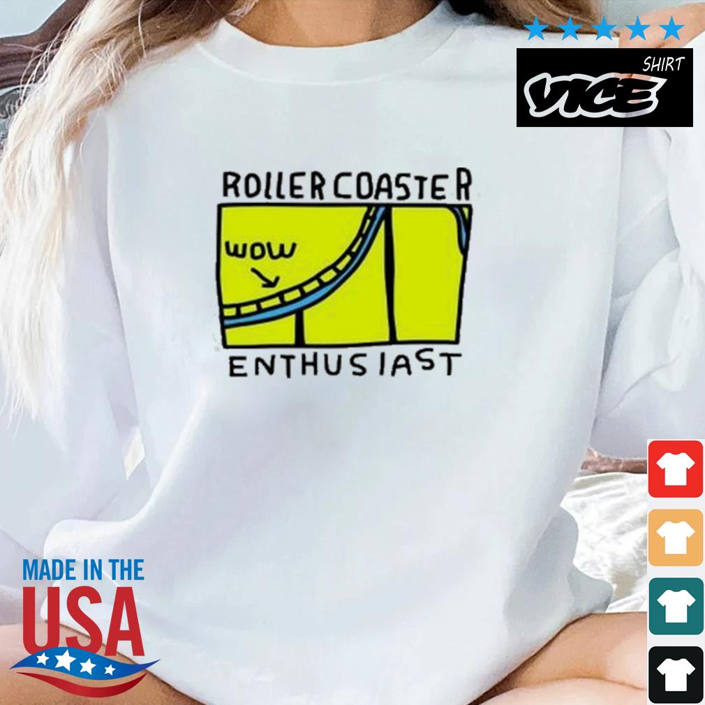 Roller Coaster Enthusiast Shirt