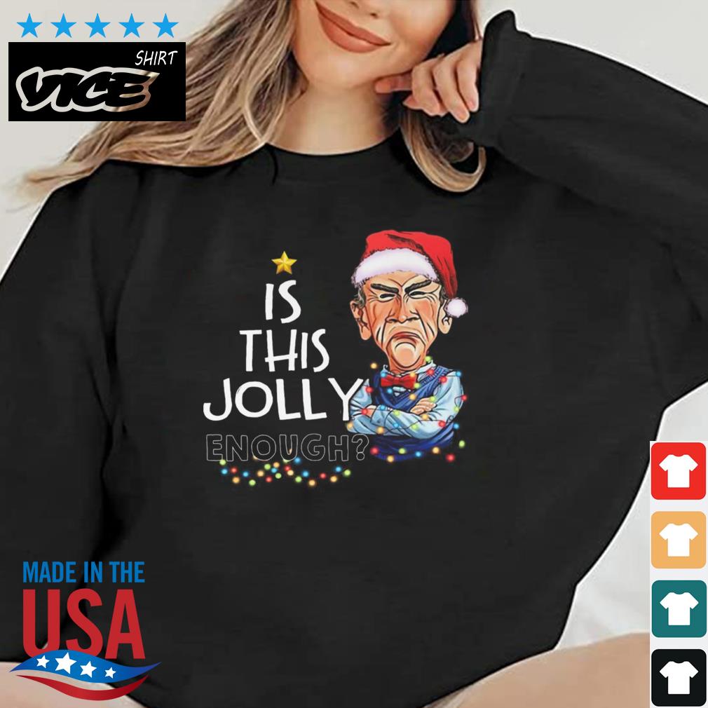 Santa Jeff Dunham Is This Jolly Enough Christmas 2022 Sweater